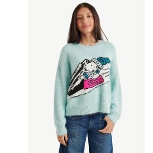 Justice X Peanuts Snoopy Sweater